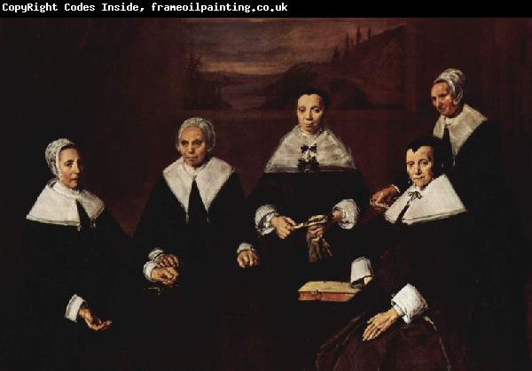 Frans Hals Gruppenportrat der Regentinnen des Altfrauenhospitzes in Haarlem